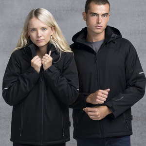 Vestes d'hiver personnalisées pour hommes OMMIZ de haute qualité, en polyester extensible mécanique à 100 %, avec fermeture éclair Ascend X10, vente en gros directe usine - Product Image 6