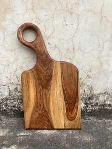 Handmade Wooden Chopping Board | Natural <b>Wood</b> Cutting & Serving Board | Eco-Friendly Kitchen Accessories - Product Image 4