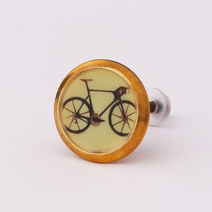 Bulk Handmade Decorative <b>Gold</b> Metal Bicycle <b>Drawer</b> Knobs Natural Furniture Dresser Cabinet <b>Pulls</b> Kitchen Cupboard Door Handles - Product Image 1