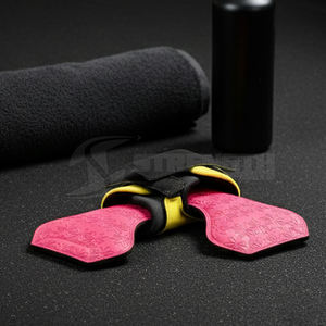 Agarraderas ajustables para levantamiento de pesas con diseño acolchado para levantamiento pesado y press de banca - Product Image 4