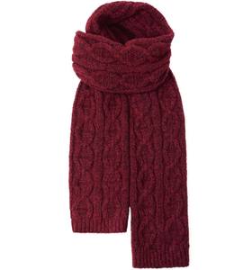 Bufanda de punto unisex de alto margen de beneficio - Muffler de invierno listo para la venta minorista - Envoltura de moda de punto acanalado suave con logotipo personalizado - Product Image 1