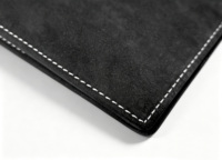 [Stok Tersedia] [Harga Eceran] Dompet Lipat Pria Kulit Nubuck Castello Buatan Tangan Berkualitas Tinggi Dilindungi RFID Terbuka Poliester QC