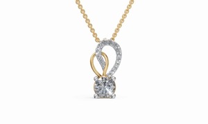 0.594 Carat Lab Grown Diamond Oval Cut Pendant <b>16</b> Piece Luxury Necklace 9K 14K 18K Yellow Rose Gold Jewelry Anniversary Gift - Product Image 6