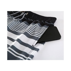 Shorts de bain élastiques à séchage rapide pour hommes, pour la plage, le surf, les sources chaudes et la natation - Product Image 4