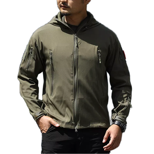 Chaqueta cortavientos para hombre más vendida OEM diseño personalizado alta calidad nueva moda ropa de invierno con capucha soporte XL tela ligera - Product Image 6