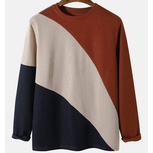 Camiseta de Algodón para Hombre, Nueva, de Alta Calidad, Hecha a Medida, a la Moda, de Manga Larga, con Tejido de Punto, Venta al Por Mayor, 2026 - Product Image 1