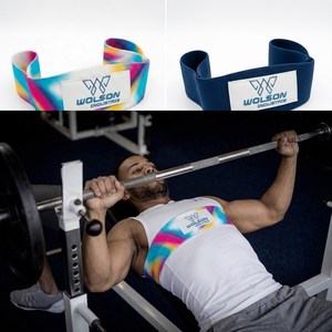 Banda de Resistencia de Neopreno Wolson Industry Bench Blaster Premium, Banda de Soporte de Alta Resistencia para Entrenamiento de Fuerza y Levantamiento de Pesas - Product Image 2