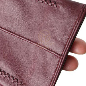 Guantes de Cuero de Marca Privada Personalizados con su Propio Logotipo, Guantes de Cuero Transpirables de Buen Material - Product Image 4