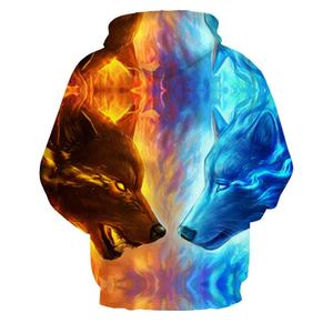 เสื้อฮู้ดกีฬาแบบสวมหัวพิมพ์ลายตามสั่ง เสื้อฮู้ดส่วนตัว - Product Image 6