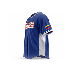 Camiseta de Béisbol MALUZA Personalizada, Uniforme Deportivo Unisex Corto, Impreso, Transpirable, de Secado Rápido, Sublimado, para Equipos, Venta al Por Mayor OEM - Product Image 3