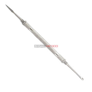 2pcs Professional Beauty <b>Blackhead</b> <b>Extractor</b> Set Stainless Steel Waterproof Reusable Acne Removal Lancet <b>Tool</b> - Product Image 3