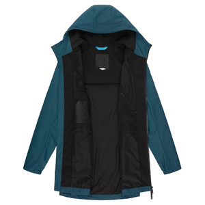Chaqueta Cortavientos Impermeable Unisex, Chaqueta de Lluvia Cortavientos de Longitud Media, Ropa Ligera para Exteriores, Fabricante OEM Personalizado - Product Image 3