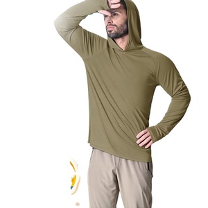 Sweat à capuche de chasse camouflage personnalisé, confortable et respirant, protection solaire UV, sublimation de performance UPF50+, chemises de pêche camouflage avec capuche - Product Image 2