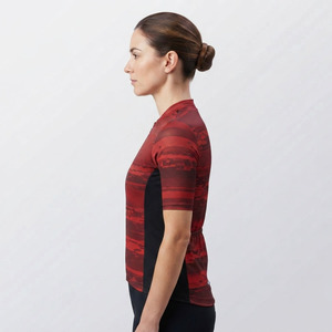 Maillot de cyclisme pour femmes avec fermeture éclair sur le devant, manches courtes, maillot de vélo pour femmes, vente en gros, maillot de cyclisme respirant pour femmes - Product Image 3