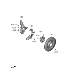 Nouvelles Rotules de Direction Droites Kona 51711I3000 - Product Image 2