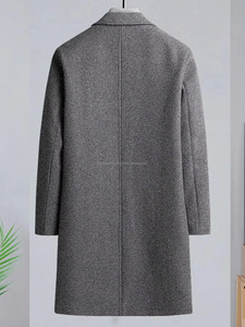 Abrigo deportivo de lana de uso diario ajustado para hombre, Blazers de un solo pecho para negocios de invierno, cómodo y elegante para hombres - Product Image 5