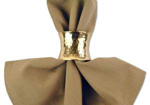 Anneaux de serviette en laiton très demandés, finition dorée, personnalisables pour la vaisselle, porte-serviettes, au meilleur prix - Product Image 5