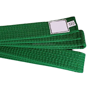 Calidad Premium logotipo personalizado algodón Bjj artes marciales cinturones ligero Taekwondo Karate cinturón de alta calidad - Product Image 5