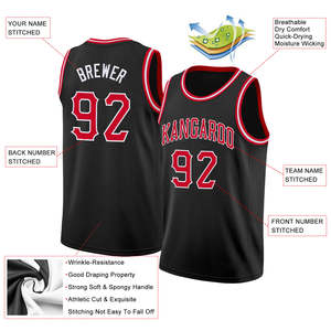 Maillot de basket-ball personnalisé pour hommes, style décontracté, 100% polyester, sublimation, vêtements d'équipe personnalisés avec design pour les joueurs de sport - Product Image 4