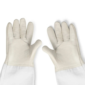 Guantes de Apicultura de Alta Calidad para Apicultores, Suministros de Apicultura de Pakistán, Guantes de Cuero para Apicultores - Product Image 6