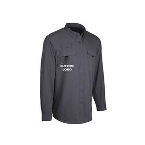 Camiseta de Manga Larga para Hombre, Personalizable, Holgada, Impermeable, Cortavientos, Ligera, con Protección Solar, 100% Poliéster, UPF 50, Alta Calidad - Product Image 2