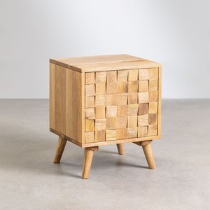 Mesa de Noche Vandana Arion Nimbus de Madera de Mango - Product Image 2