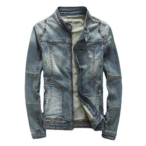 New Fashion OEM High Street Men's Denim Jacket in <b>top</b> quality breathable <b>Top</b> stylish warm Denim Jackets - Product Image 1