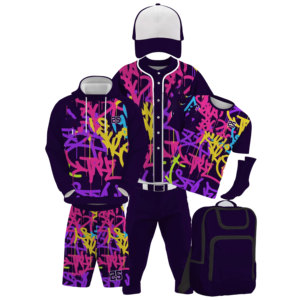 Tenues de baseball personnalisées : Nouveaux ensembles de vêtements de sport respirants avec maillot et pantalon sublimés pour hommes et femmes, grandes tailles - Product Image 4
