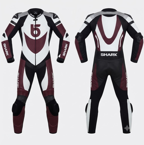 Traje de Carreras Personalizado para Hombre en Cuero Vacuno/Canguro, Mono de Una Pieza con Armadura de Nivel 2 CE, Hecho a Medida, Protección OEM - Product Image 1