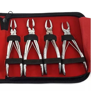 Juego de 7 Pinzas de Extracción Pediátricas Manuales para Niños, Instrumentos Dentales para Extracción de Raíces Pediátricas, Reutilizables y Autoclavables - Product Image 4