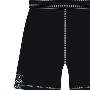 Pantalones Cortos de Rugby Blancos y Negros con Cordón Ajustable, Cintura Elástica, Ribete en Contraste, Personalizables, Transpirables, para Entrenamiento Deportivo y Rendimiento en Equipo - Product Image 3