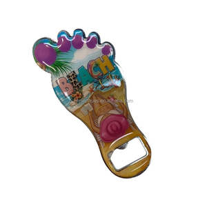 Abridor de Botellas Magnético con Forma de Pie - Artículo de Recuerdo Ecológico Personalizado - Product Image 3