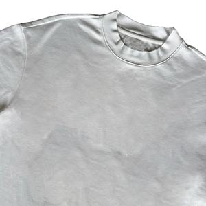 Camiseta de Marca Moderna para Hombre, Estilo Retro Americano, Lavado Vintage, Tejido Grueso de 260g, Algodón Puro Teñido con Cera - Product Image 5