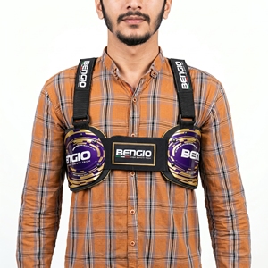 เสื้อป้องกันกระดูกสันหลังสำหรับรถแข่งคาร์ท สีแดงเลือดหมู ป้องกันการกระแทก ปรับขนาดได้ สำหรับมืออาชีพ - Product Image 2