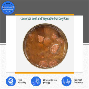 Comercializador confiable que vende alimentos enlatados para mascotas de calidad confiable, cacerola de carne y verduras para perros de todas las razas, procedentes de Tailandia. - Product Image 5