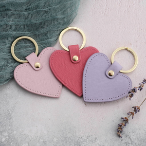 Porte-clés en cuir gravés avec logo, porte-clés élégants pour hommes et femmes, cadeaux en gros, porte-clés en cuir personnalisés - Product Image 2
