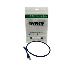 Cable de Conexión Ethernet Cat6 RJ45 SYMCO, Longitud: 0.5 Metros, Cable de Red LAN de Alta Velocidad UTP, Cable de Conexión a Internet Gigabit 1000Mbps - Product Image 1