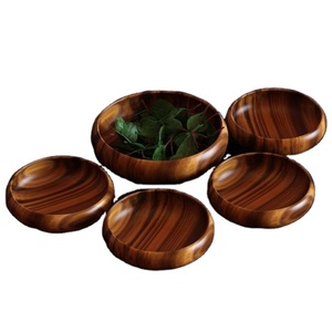 Cuenco de Madera Rústico, Perfecto y Versátil, Hecho a Mano para Frutas o Ensaladas, Estilo Vintage de Alta Calidad, Estilo Rústico de Granja - Product Image 1