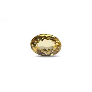 Piedra Preciosa Suelta de Citrino Ovalada de 8.7 Quilates para Joyería Fina - Product Image 1