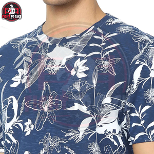 Camiseta de Hombre con Logotipo Personalizado al por Mayor, a la Moda, Tallas Grandes, Nueva Llegada, Informal, para Uso en Exteriores, con Estampado por Sublimación - Product Image 6