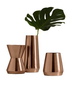 Brillant cuivre plaqué décoratif grand planteur meilleure vente jardin utilisation hôtel décoration Pot de fleur - Product Image 1