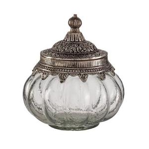 Pot de rangement en laiton et acier inoxydable |   Récipient de cuisine hermétique pour fruits secs, sucre, thé et café - Product Image 4