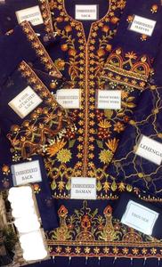 Robe de luxe en Organza indien, dernière édition de mariage, vente populaire, 2022 - Product Image 2