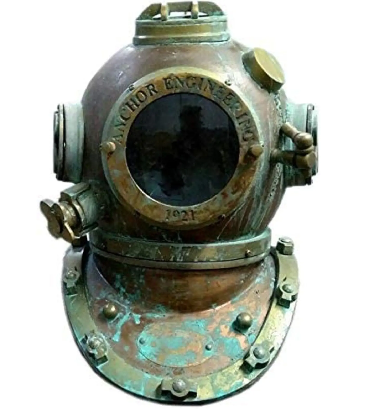 Vintage nadir antika dalış kask | Divers dalış ağır kask | Derin deniz dalgıçlar çapa mühendislik kask