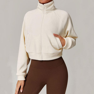 Veste polaire pour femme Wearpex, nouveau design, hiver, chaude, fermeture éclair intégrale, écologique, respirante, séchage rapide, coupe-vent, veste de sport - Product Image 2