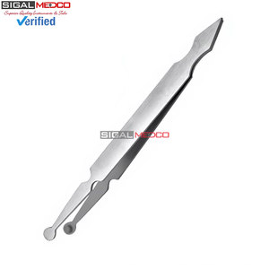 Ball <b>Holder</b> Piercing Reusable CE Certified Manual 4.5 Inch Captive Bead Grabber Holding Tweezer German Stainless Steel Precision - Product Image 4