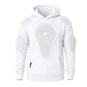 Sudadera Protectora Amarilla con Protecciones en Hombros y Codos para Hombre, Ropa de Motociclismo, Manga Larga, Diseño Transpirable - Product Image 3