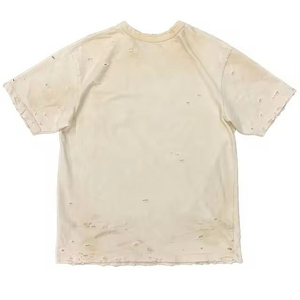 เสื้อยืดผู้ชายแบบดิสเทรส ปรับแต่งได้ ผลิตจากผ้าฝ้าย 100% สไตล์สตรีทแวร์ รับสั่งพิมพ์ลาย มีทุกสี ระบายอากาศได้ดี - Product Image 2