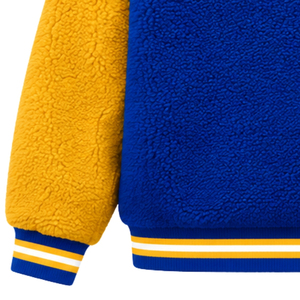 Abrigo Bomber Reversible de Sherpa Personalizado para Mujer, con Forro Polar Cálido de Doble Cara, para la Hermandad Griega Sigma Gamma Rho, Prenda Exterior de Moda - Product Image 5