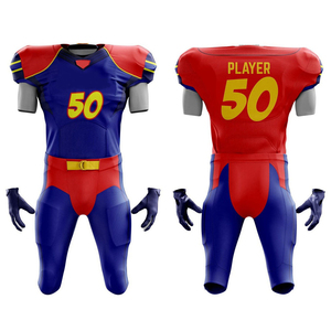Regular Fit American Football Jerseys and <b>Padded</b> Pants Lightweight Durable Team Wear American Football Uniforms OEM ODM Service - Product Image 4